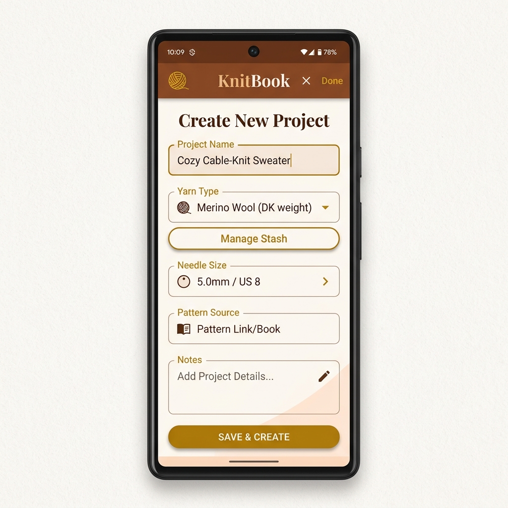 App Interface - New Project